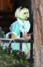 GWEN STEFANI at a Halloween Party in Los Angeles 10/31/2016