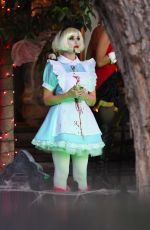 GWEN STEFANI at a Halloween Party in Los Angeles 10/31/2016