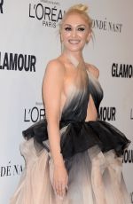 GWEN STEFANI at Glamour Women of the Year 2016 in Los Angeles 11/14/2016