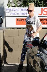 GWEN STEFANI Leaves a Nail Salon in West Hollywood 11/04/2016