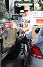 GWEN STEFANI Leaves a Nail Salon in West Hollywood 11/04/2016