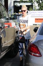 GWEN STEFANI Leaves a Nail Salon in West Hollywood 11/04/2016