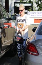 GWEN STEFANI Leaves a Nail Salon in West Hollywood 11/04/2016