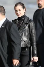 HAILEE STEINFELD Arrives at ABBC Studio in Los Angeles 11/01/2016