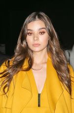 HAILEE STEINFELD Arrives at Her Hotel in New York 11/17/2016