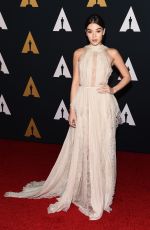 HAILEE STEINFELD at AMPAS’ 8th Annual Governors Awards in Hollywood 11/12/2016