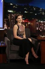 HAILEE STEINFELD at Jimmy Kimmel Live 11/01/2016 