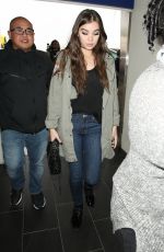 HAILEE STEINFELD at LAX Airport in Los Angeles 11/15/2016