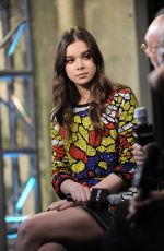 HAILEE STEINFELD at OAL Build in New York 11/17/2016