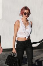 HAILEY BALDWIN and Ashton Irwin Out in West Hollywood 11/05/206