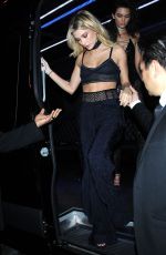 HAILEY BALDWIN Arrives at Kendall