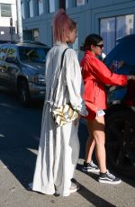 HAILEY BALDWIN Leaves M Cafe in Beverly Hills 11/10/2016