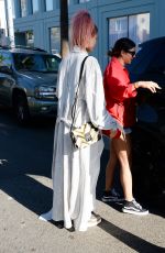 HAILEY BALDWIN Leaves M Cafe in Beverly Hills 11/10/2016