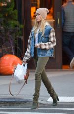 HAILEY BALDWIN Out and About in New York 11/08/2016