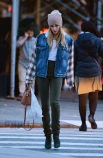 HAILEY BALDWIN Out and About in New York 11/08/2016
