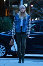 HAILEY BALDWIN Out and About in New York 11/08/2016