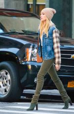 HAILEY BALDWIN Out and About in New York 11/08/2016