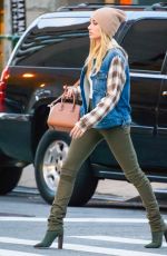 HAILEY BALDWIN Out and About in New York 11/08/2016