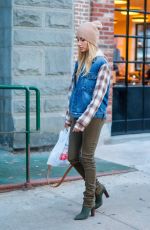 HAILEY BALDWIN Out and About in New York 11/08/2016