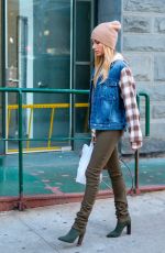 HAILEY BALDWIN Out and About in New York 11/08/2016