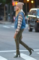 HAILEY BALDWIN Out and About in New York 11/08/2016