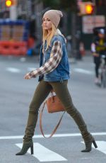 HAILEY BALDWIN Out and About in New York 11/08/2016