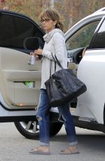 HALLE BERRY Out and About in Santa Monica 11/06/2016