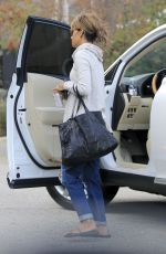 HALLE BERRY Out and About in Santa Monica 11/06/2016