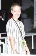 HALSEY Arrives at Kanye West’s Saint Pablo LA Tour Stop in Inglewood 11/01/2016