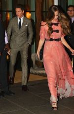 HANNAH BAGSHAWE Night Out in New York 11/10/2016