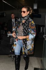 HEIDI KLUM at LAX Airport in Los Angeles 11/11/2016