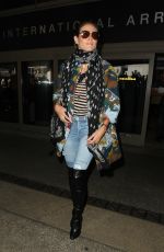 HEIDI KLUM at LAX Airport in Los Angeles 11/11/2016