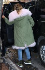 HEIDI KLUM Out and About in New York 11/01/2016
