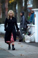 HELENA BONHAM CARTER Out and About in North London 11/23/2016