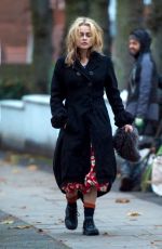 HELENA BONHAM CARTER Out and About in North London 11/23/2016