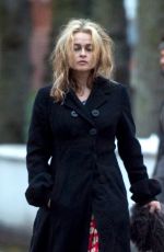 HELENA BONHAM CARTER Out and About in North London 11/23/2016