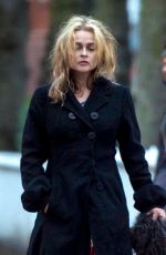 HELENA BONHAM CARTER Out and About in North London 11/23/2016