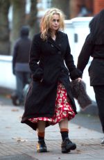 HELENA BONHAM CARTER Out and About in North London 11/23/2016