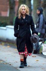 HELENA BONHAM CARTER Out and About in North London 11/23/2016