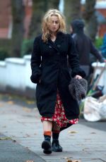 HELENA BONHAM CARTER Out and About in North London 11/23/2016