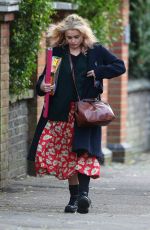 HELENA BONHAM CARTER Out Shopping in London 11/26/2016