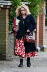 HELENA BONHAM CARTER Out Shopping in London 11/26/2016