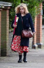 HELENA BONHAM CARTER Out Shopping in London 11/26/2016