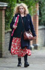 HELENA BONHAM CARTER Out Shopping in London 11/26/2016