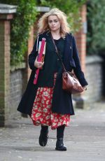 HELENA BONHAM CARTER Out Shopping in London 11/26/2016