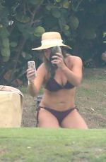 HILARY DUFF in Bikini on Vacation in Mexico 11/12/2016