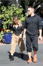HILARY DUFF Leaves Fred Segal in West Hollywood 11/03/2016