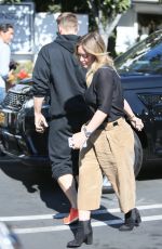 HILARY DUFF Leaves Fred Segal in West Hollywood 11/03/2016