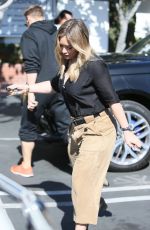 HILARY DUFF Leaves Fred Segal in West Hollywood 11/03/2016