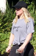 HILARY DUFF Out and About in Beverly Hills 11/08/2016